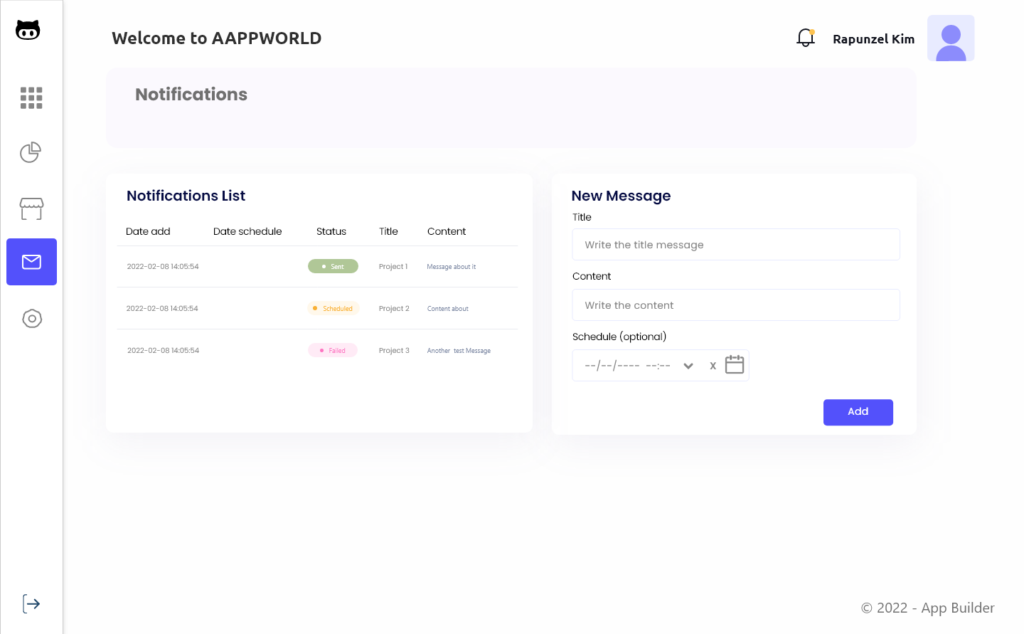 Main Dashboard – 8